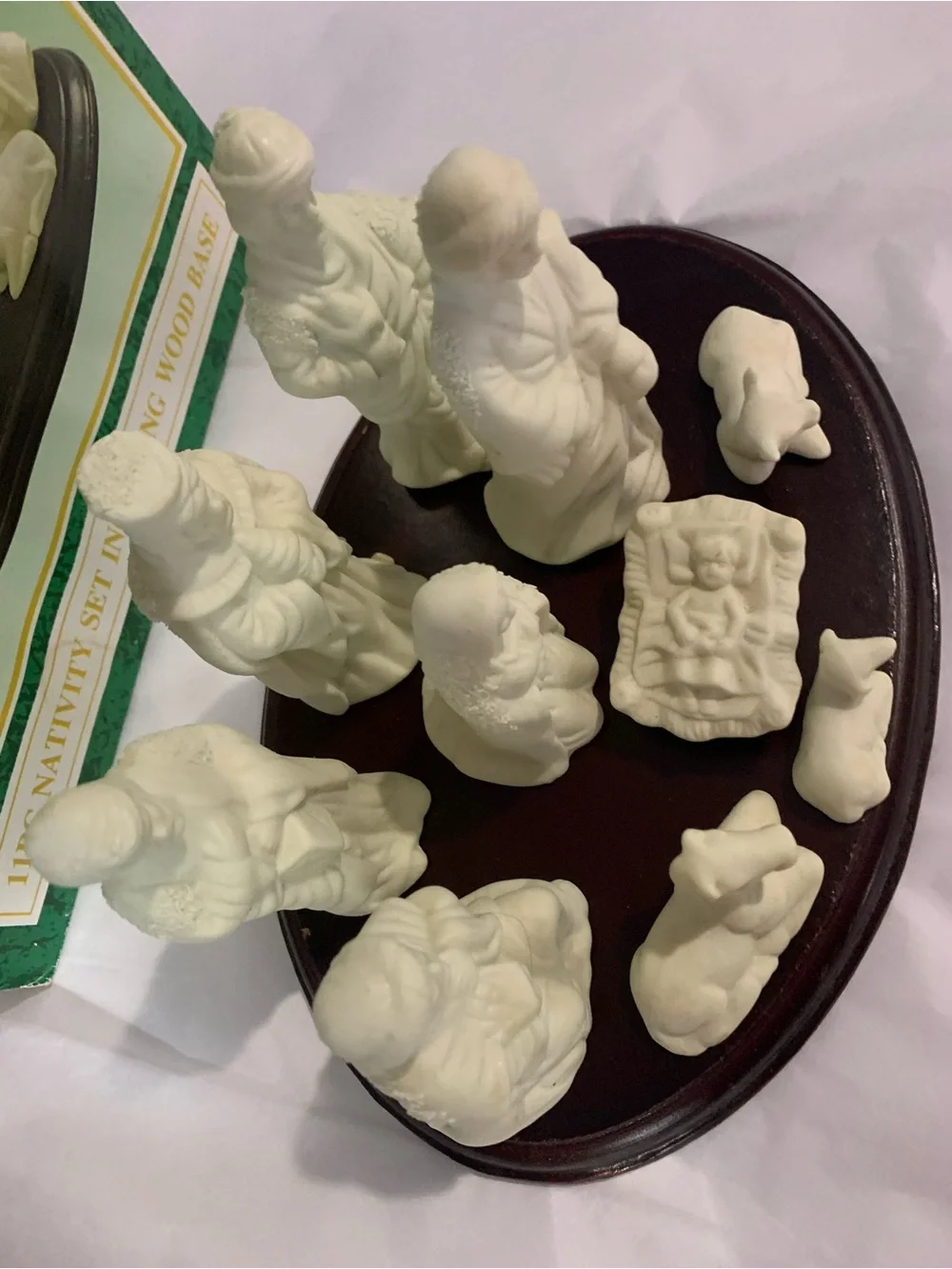 11 Piece Jade Collection World Bazaar Nativity Set with Base